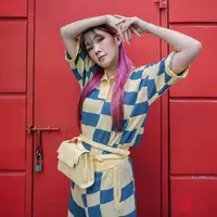 Michimomo salah satu narasumber Fimela From Home x So Klin Camelia.