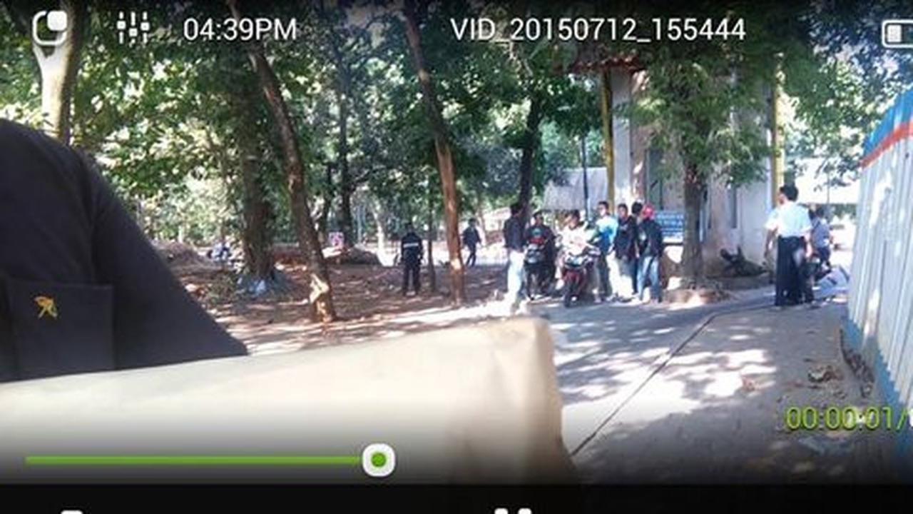 Terekam video, premanisme ojek pangkalan terhadap driver GrabBike