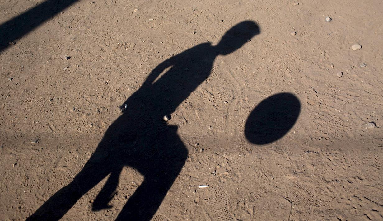 Suasana pemukiman di pinggiran kota Santiago tempat ia tumbuh besar. (REUTERS/Pablo Sanhueza)