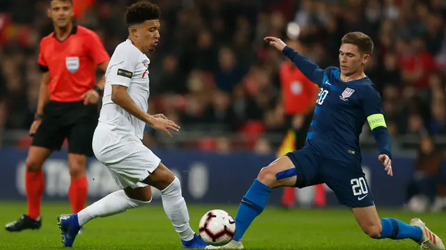 Jadon Sancho, Wonderkid Inggris Incaran Klub Elite