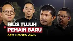Berita Video, Indra Sjafri mengumumkan tujuh nama pemain Timnas Indonesia U-20 yang akan bermain di SEA Games 2023 pada Rabu (5/4/2023)