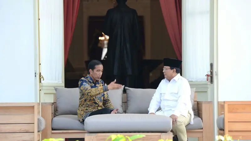 Jokowi bertemu Prabowo Subianto