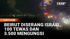 Serangan udara Israel kembali menghantam Beirut, Lebanon, pada malam hari hingga dini hari. Puluhan korban berjatuhan dan lebih dari satu juta warga terpaksa mengungsi akibat eskalasi konflik yang terus meningkat.