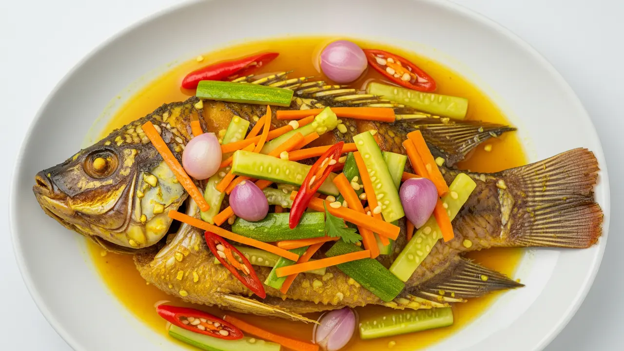 Resep Bumbu Acar Kuning Ikan Nila