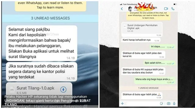 6 Modus Penipuan Viral Lewat Chat Terbaru Berkedok Kirim Surat Tilang