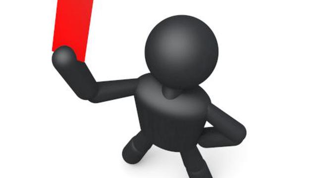 Kartu Merah Ilustrasi