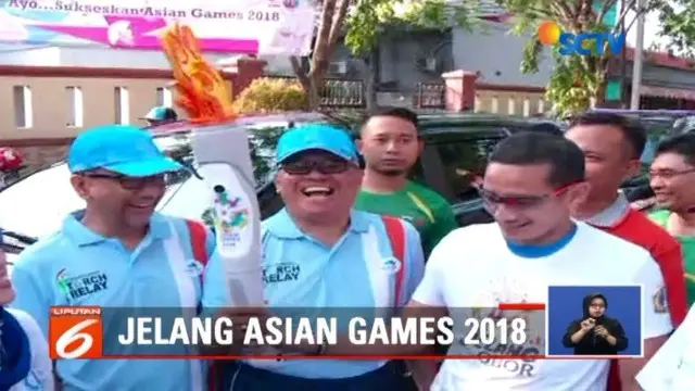 Menurut Sandiaga Uno, demam menyambut Asian Games bisa dilakukan melalui media sosial. Dengan mengunggah foto saat berolahraga, misalnya.