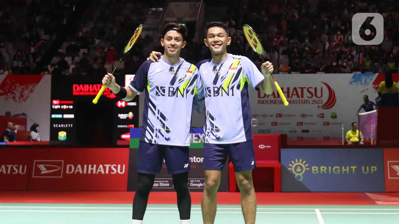 Kalahkan Pramudya / Yeremia, Fajar / Rian Melaju ke Babak 16 Besar Indonesia Masters 2023