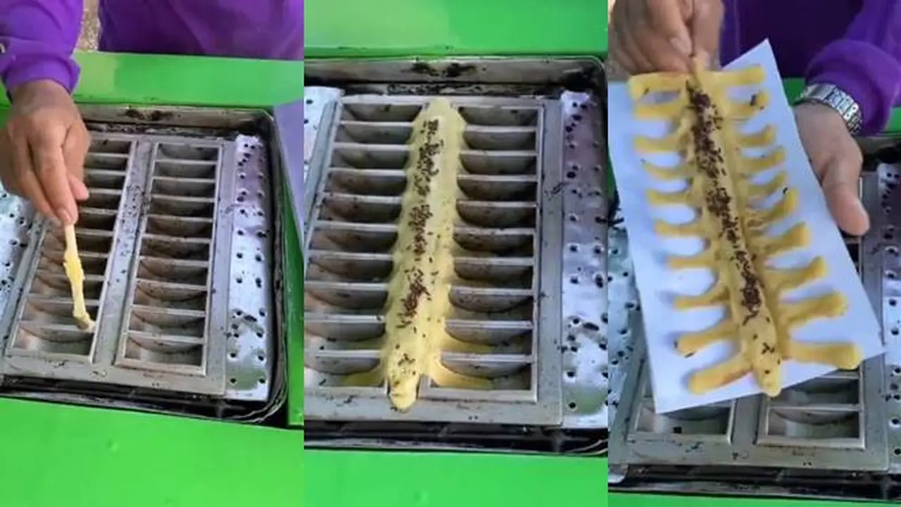 Bentuknya Unik, Ini Kue Pukis Laba-Laba dan Kaki Seribu yang Jadi Makanan Viral