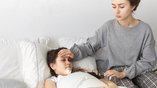 Ilustrasi demam, influenza