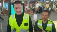 Direktur Utama Garuda Indonesia, Irfan Setiaputra di Terminal 3 Bandara Soetta, Jumat (23/12/2022).