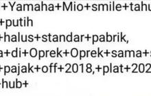10 Potret Iklan Jual Kendaraan Ala Bapak-bapak, Semuanya Bikin Ngakak Tiga Periode