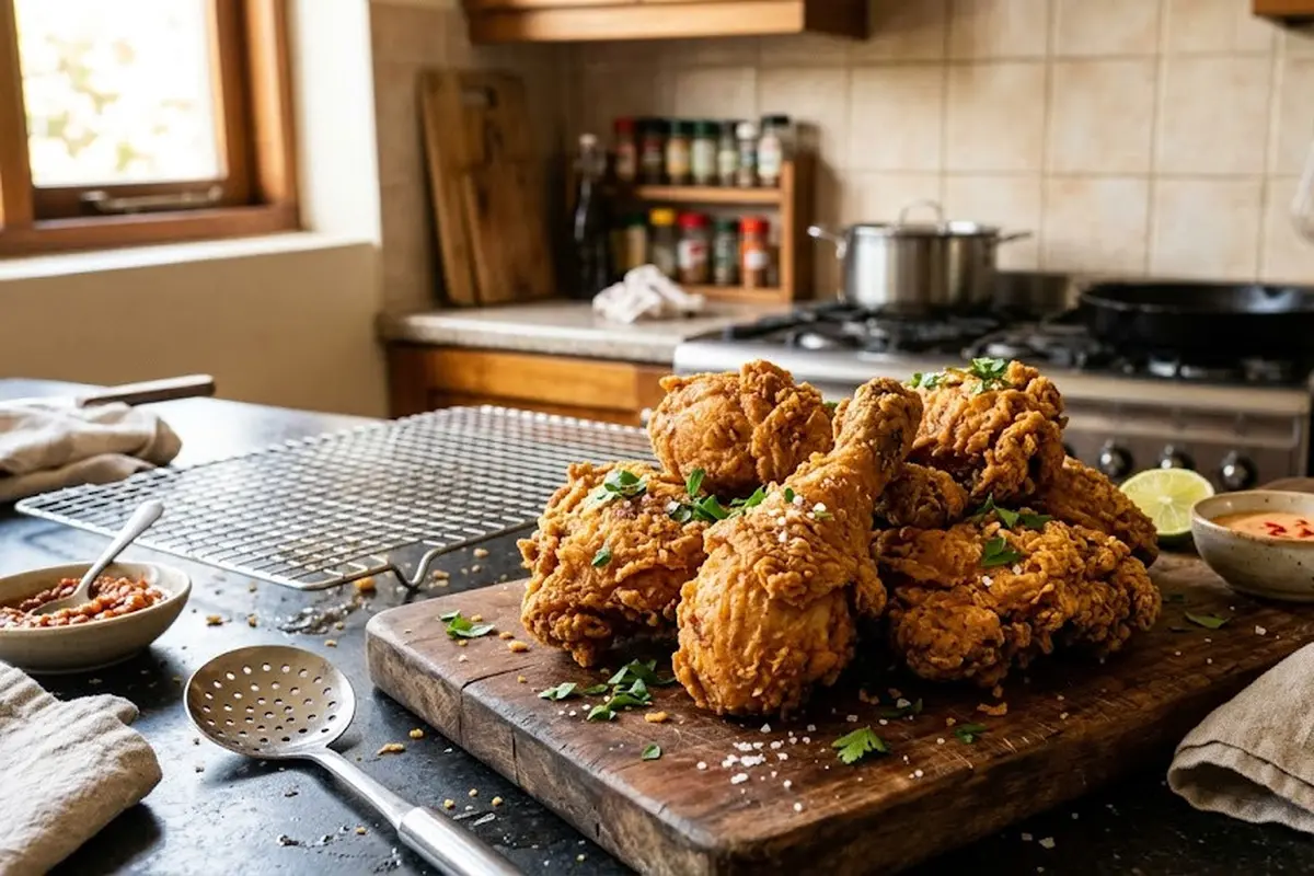 Jangan Pakai Bahan Ini Kalau Tak Mau Ayam Kentaki Cepat Melempem, Tips dari Penjual