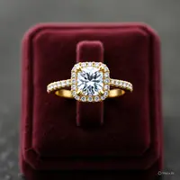 Bentuk Cincin Emas 24 Karat (Meta AI)