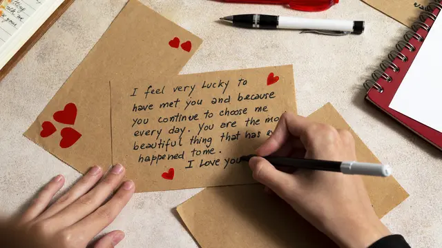 Ilustrasi surat pribadi (Foto: Freepik)