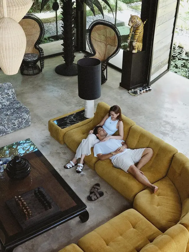 Aaliyah Massaid dan Thariq Halilintar (Instagram/aaliyah.massaid)