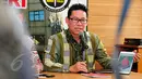 Ketum Asosiasi Penjualan Langsung Indonesia (APLI) Joko Komara saat rilis di Mabes Polri, Jakarta, Sabtu (30/5). Investasi Bodong bermodus MLM (Multi Level Marketing) bernama PT. Wandermind berhasil diringkus Polda Papua. (Liputan6.com/Yoppy Renato)
