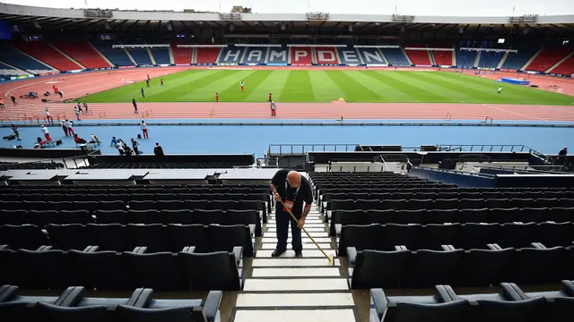 Foto Piala Eropa: Stadion Hampden Park, Memori Tendangan Voli Ikonik Zizou yang Kini Menjadi Salah Satu Venue Euro 2020 (Euro 2021)