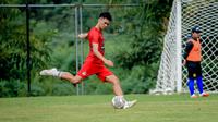 Syaeful Anwar bek baru Arema FC sudah gabung latihan. (Istimewa)