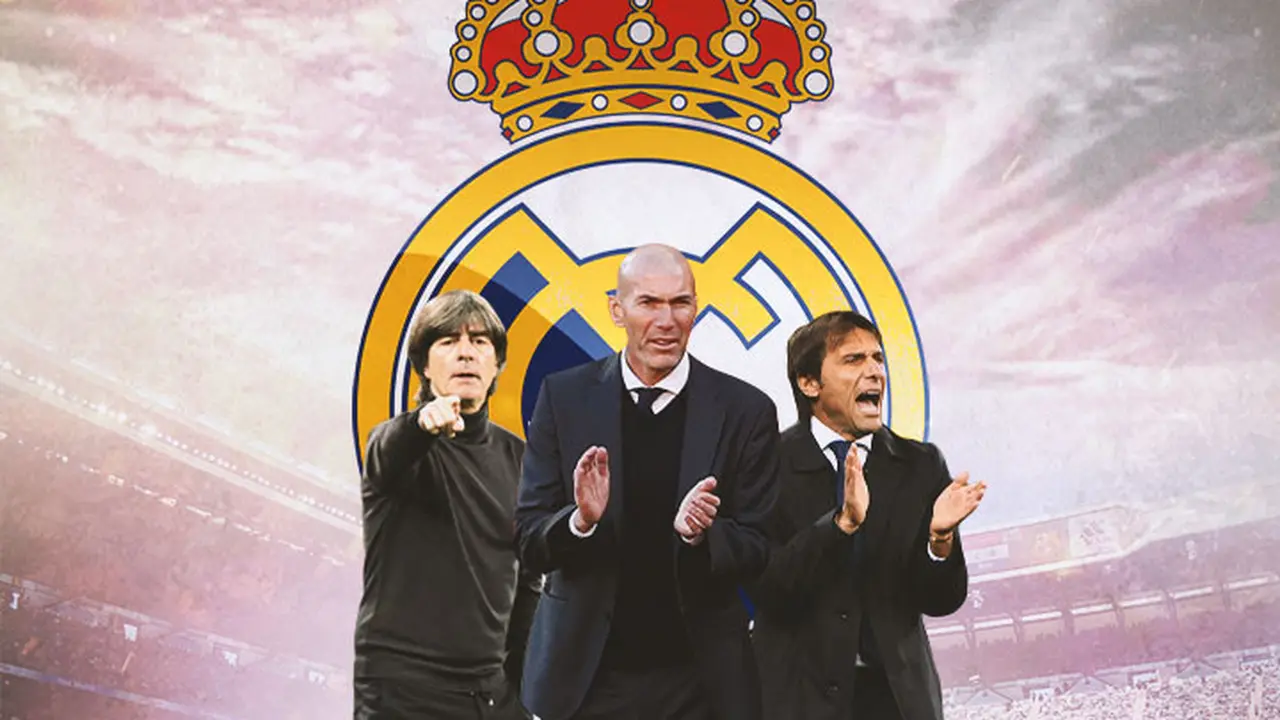 Real Madrid - Joachim Loew, Zinedine Zidane, Antonio Conte