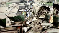 Kereta Tergelincir di Pakistan, 11 Orang Tewas 