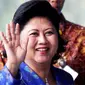 Ani Yudhoyono turut rayakan hari Batik Nasional, Kamis (2/10/2014).