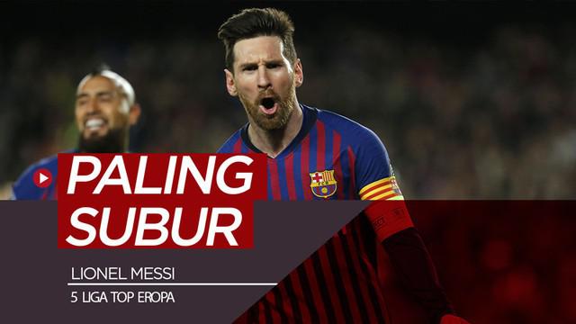 Berita video Lionel Messi hingga awal April 2019 masih yang paling subur di 5 liga top Eropa dengan torehan 31 gol. Lalu, di bawah bintang Barcelona itu ada siapa saja?