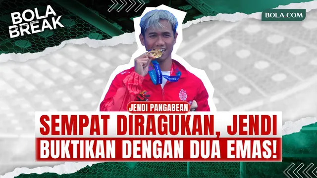 Jendi Pangabean Buktikan Diri Lewat 2 Emas dan Pecahkan Rekor ASEAN!
