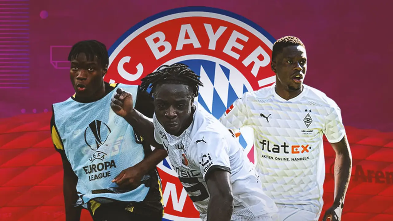 Bayern Munchen - Lucien Agoume, Eduardo Camavinga, Denis Zakaria