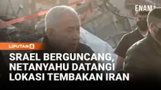 Perdana Menteri Israel Benjamin Netanyahu mengunjungi lokasi serangan roket Iran di Beit Shemesh. Serangan yang menewaskan 9 orang itu, disebut Netanyahu merupakan sinyal bahaya serangan Iran terhadap warga sipil.