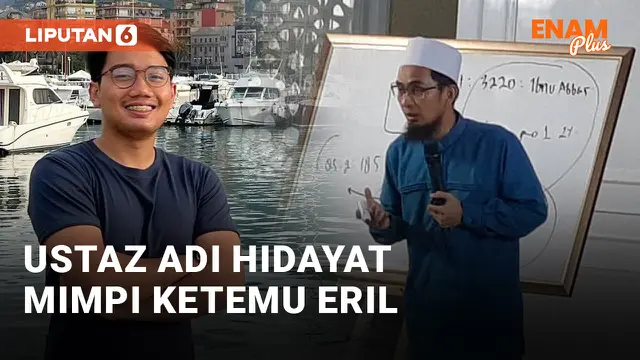 Ustaz Adi Hidayat Kisahkan Bertemu Eril di Mimpi