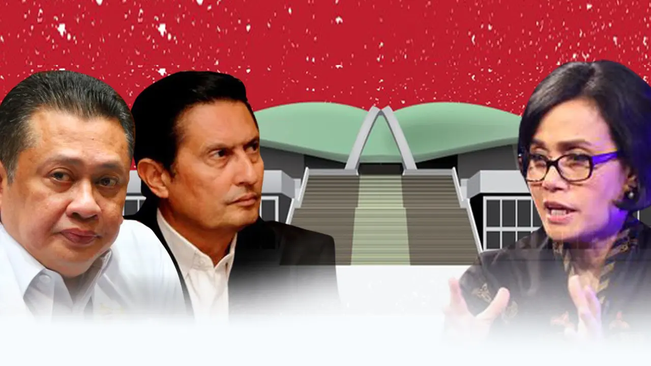 Banner Infografis Konflik Pimpinan MPR Vs Menkeu Sri Mulyani Meruncing. (Liputan6.com/Trieyasni)