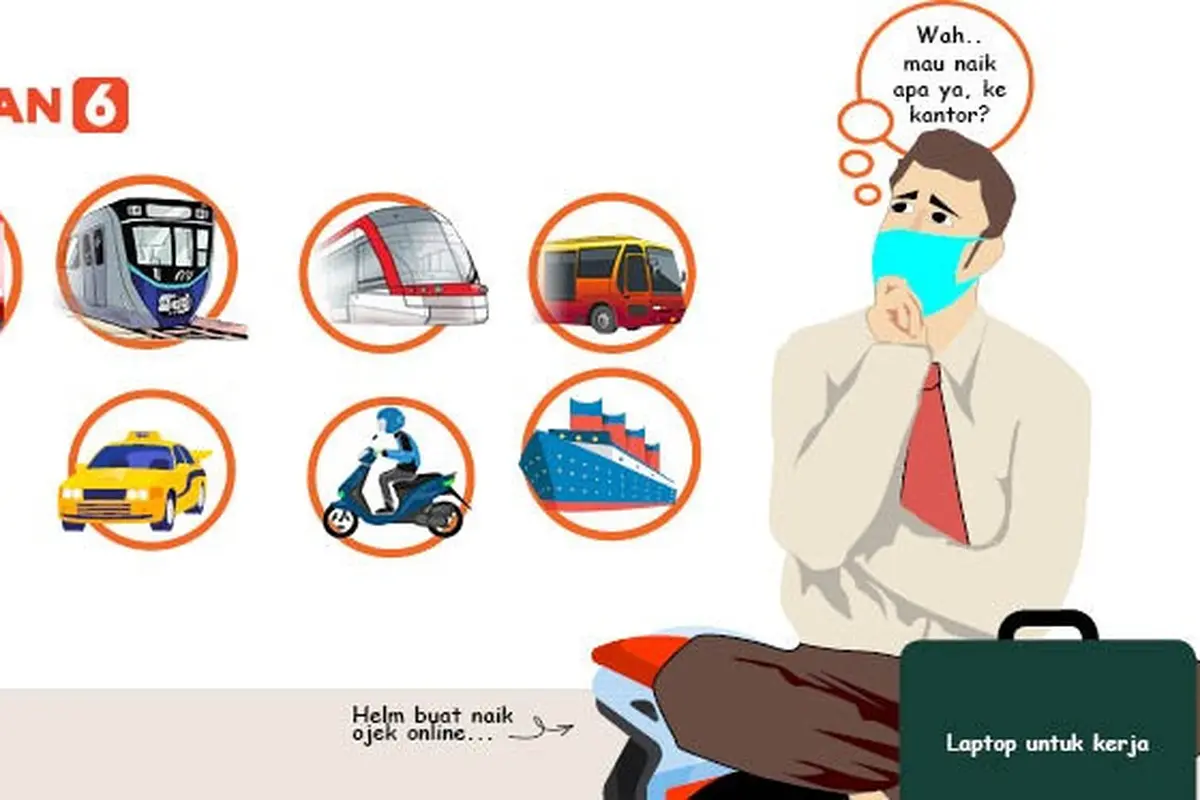 Banner Infografis Transportasi Publik Jakarta saat PSBB Transisi. (Liputan6.com/Abdillah)