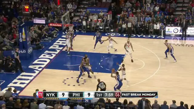 VIDEO : GAME RECAP NBA 2017-2018, 76ers 108 vs Knicks 92