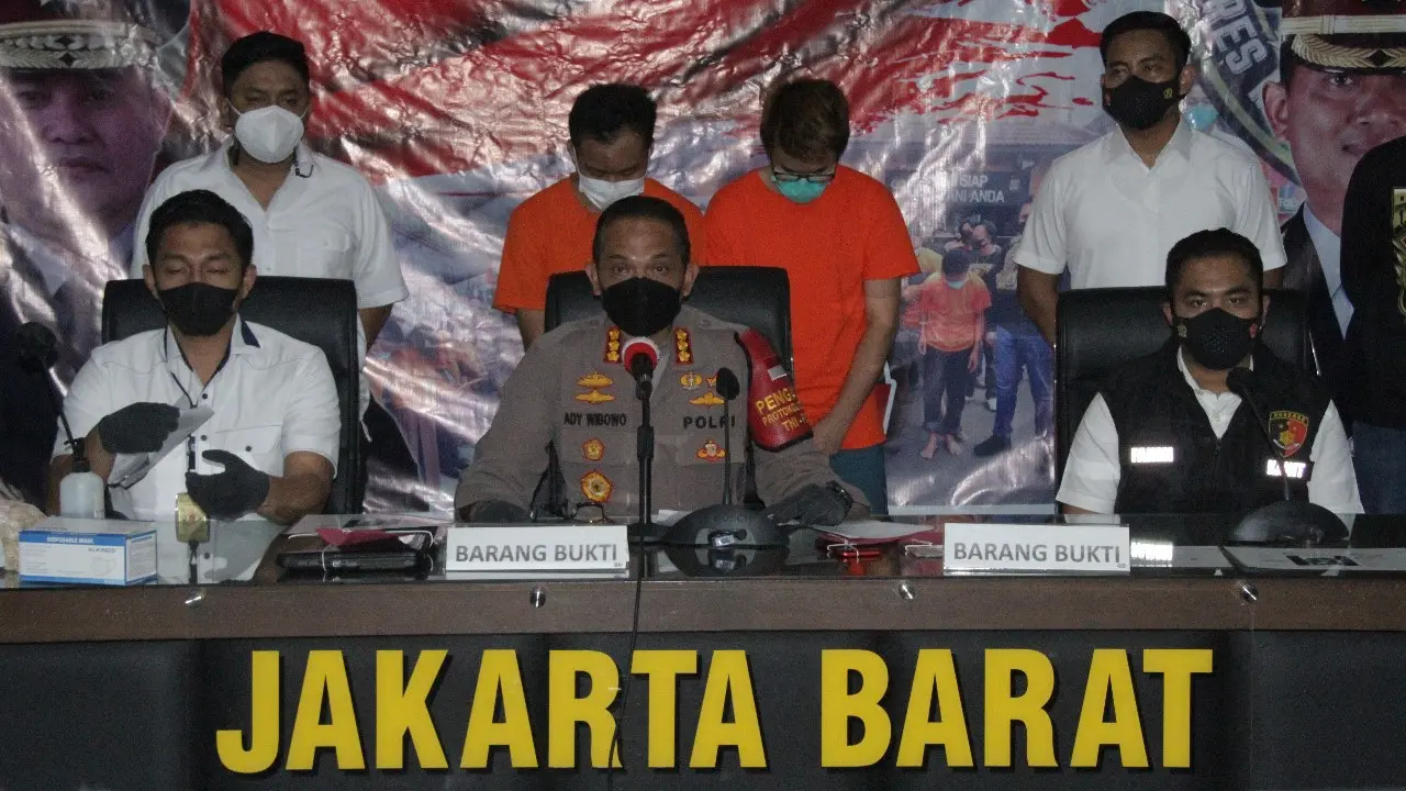 Polres Metro Jakarta Barat Tangkap Penyebar Video Syur Mirip Artis GL.