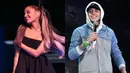 Ariana Grande dan Pete Davidson akhirnya mengumumkan pertunangan mereka lewat akun Instagram. (iHeartRadio)