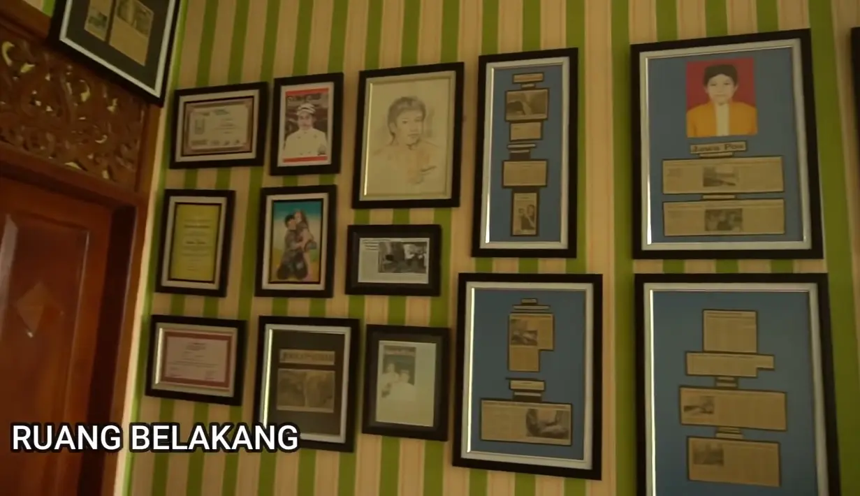 Dengan ciri khasnya yang unik, rumah ini pun bisa jadi inspirasimu dalam mendekor hunian. (Youtube Imam Subkhan)