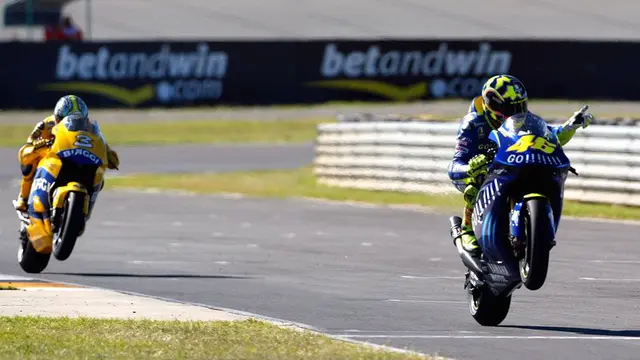 Valentino Rossi dan Max Biaggi