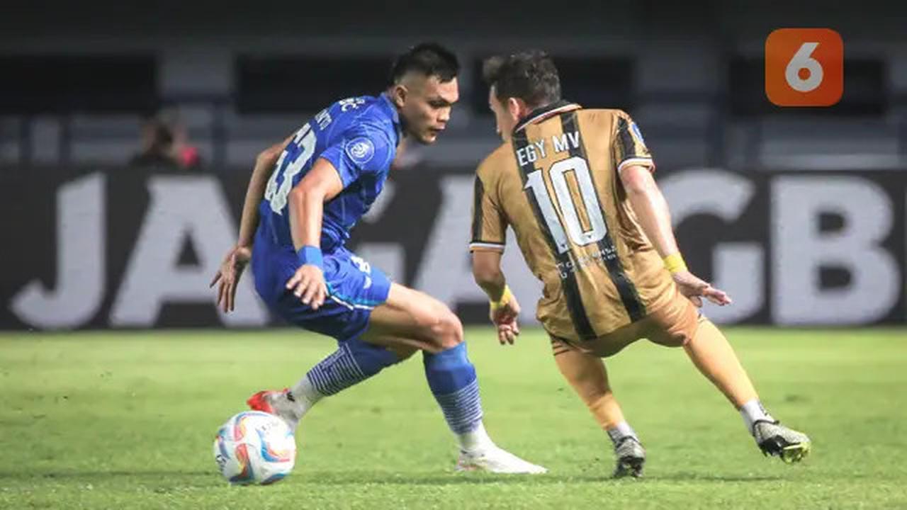 Gol Egy Maulana Vikri ala Lionel Messi Tak Mampu Hindarkan Dewa United dari Kekalahan Kontra Malut United
