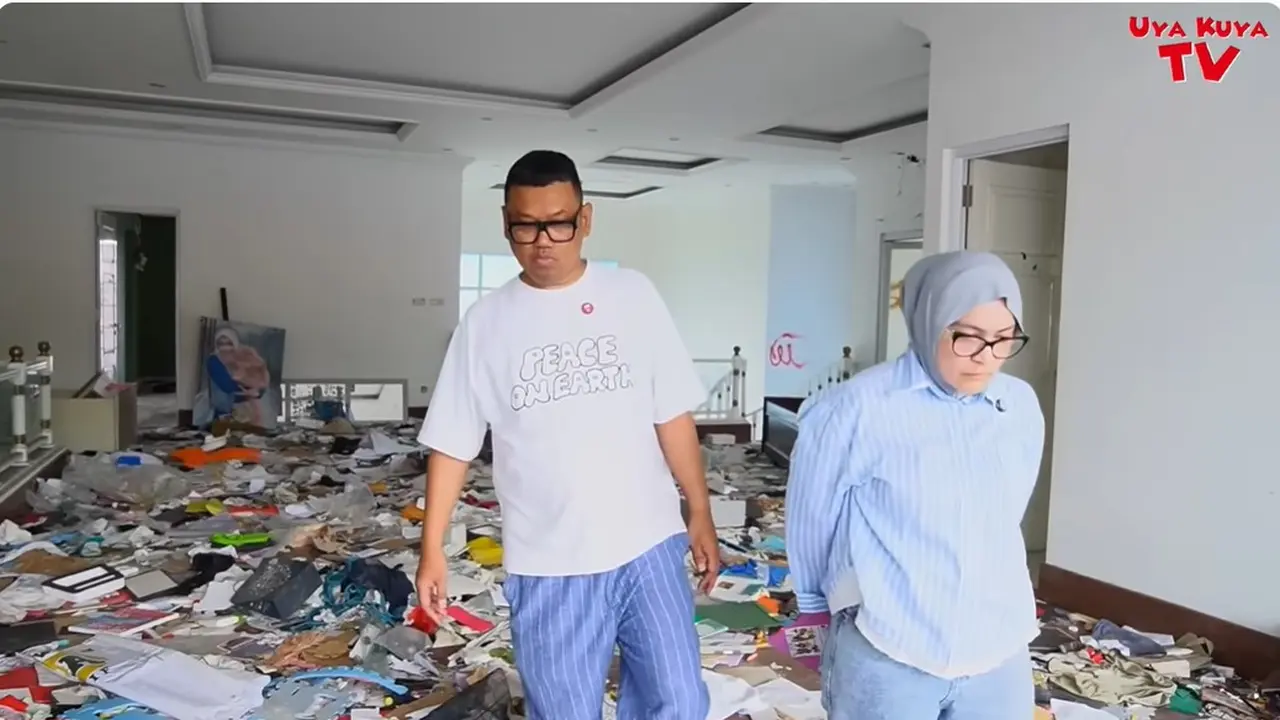 7 Potret Uya Kuya Perdana Masuk Rumah Usai Dijarah Massa, Kondisinya Memprihatinkan