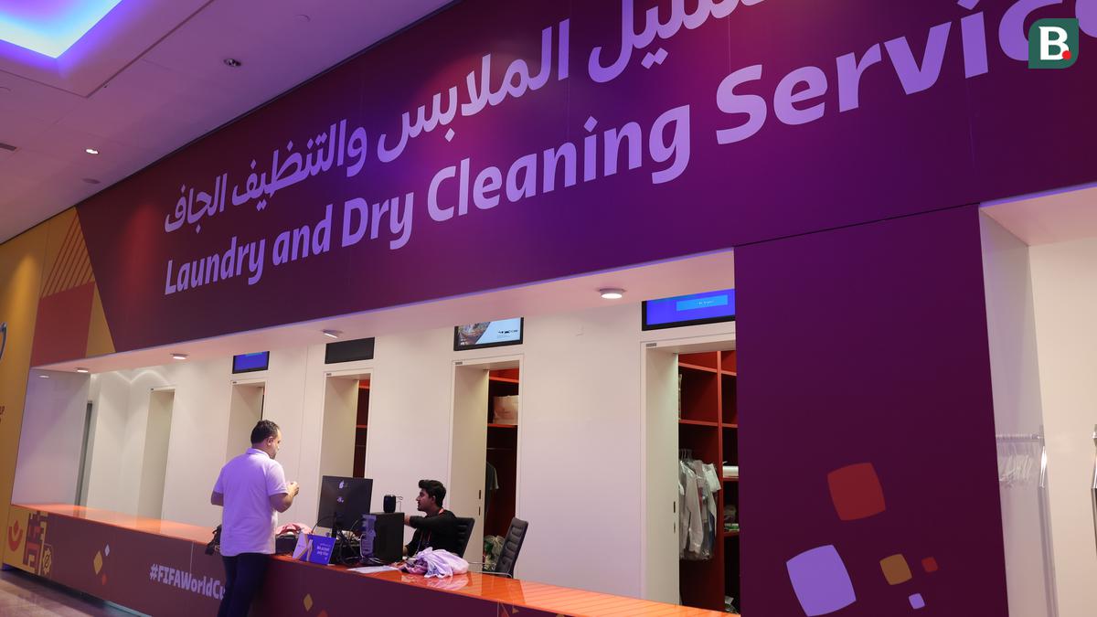 Laporan dari Qatar Penasaran Fasilitas Laundry di Main Media Centre