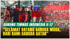 Momen Haru! Garuda Qatar Sambut Hangat Timnas Indonesia U-17 di Doha