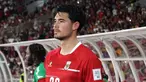 Pemain Timnas Indonesia, Elkan Baggott saat laga semifinal FIFA Series 2026 melawan St Kitts and Nevis di Stadion Utama Gelora Bung Karno (SUGBK), Senayan, Jakarta, Jumat (27/03/2026). (Bola.com/M Iqbal Ichsan)
