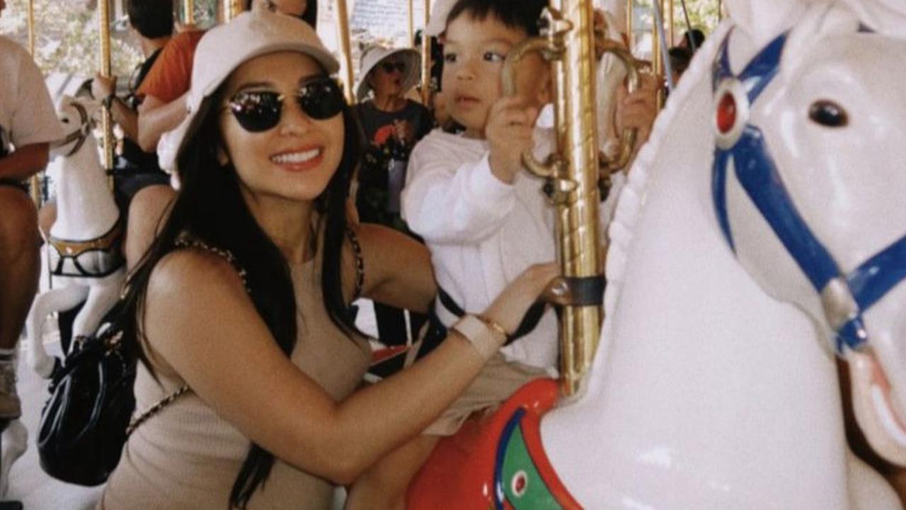 Potret Nikita Willy Liburan ke Disneyland di Amerika Jelang Persalinan, Bumil Penuh Semangat Momong Baby Issa