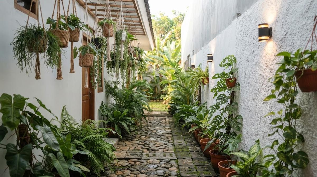 Desain Rumah Sempit Tapi Tetap Punya Taman