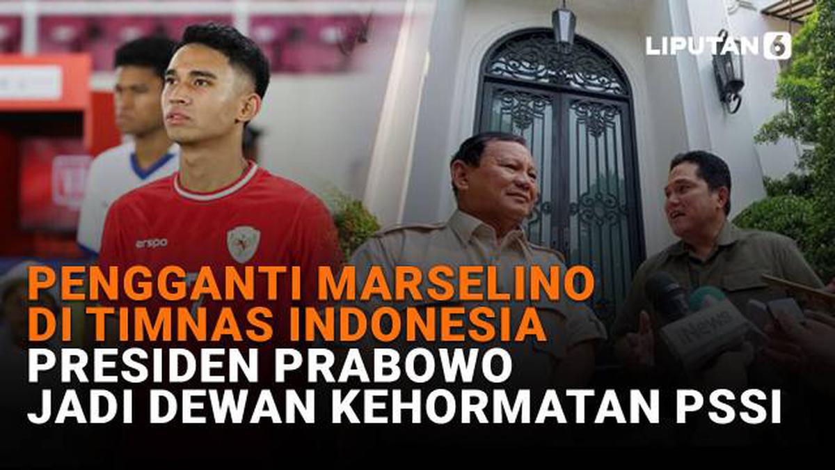 Pengganti Marselino di Timnas Indonesia, Presiden Prabowo Jadi Dewan Kehormatan PSSI