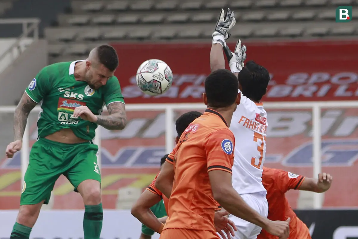 Foto: Dua Gol Paulo Henrique Bawa Persiraja Menang Dramatis 3-2 atas PSS Sleman dalam BRI Liga 1 2021 / 2022