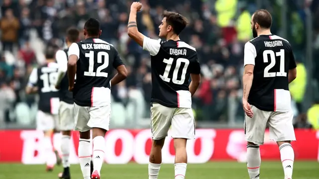 Penyerang Juventus, Paulo Dybala.