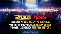 BRAVE CF dan VIDIO Umumkan Kerjasama untuk Memberikan Konten Menarik Kepada 120 Juta Pengguna