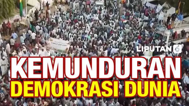 VIDEO: AS Gelar KTT Demokrasi di tengah Kemunduran Demokrasi Dunia